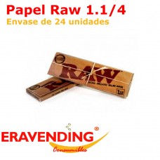 Papel Raw 1.1/4 (24 unidades)